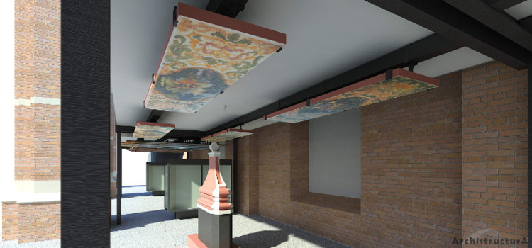Ekspozycja w Muzeum Architektury